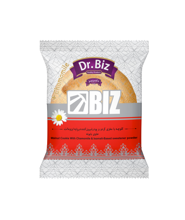 کلوچه بابونه با طعم گردویی ۴۰جفتی-۸۰عددی